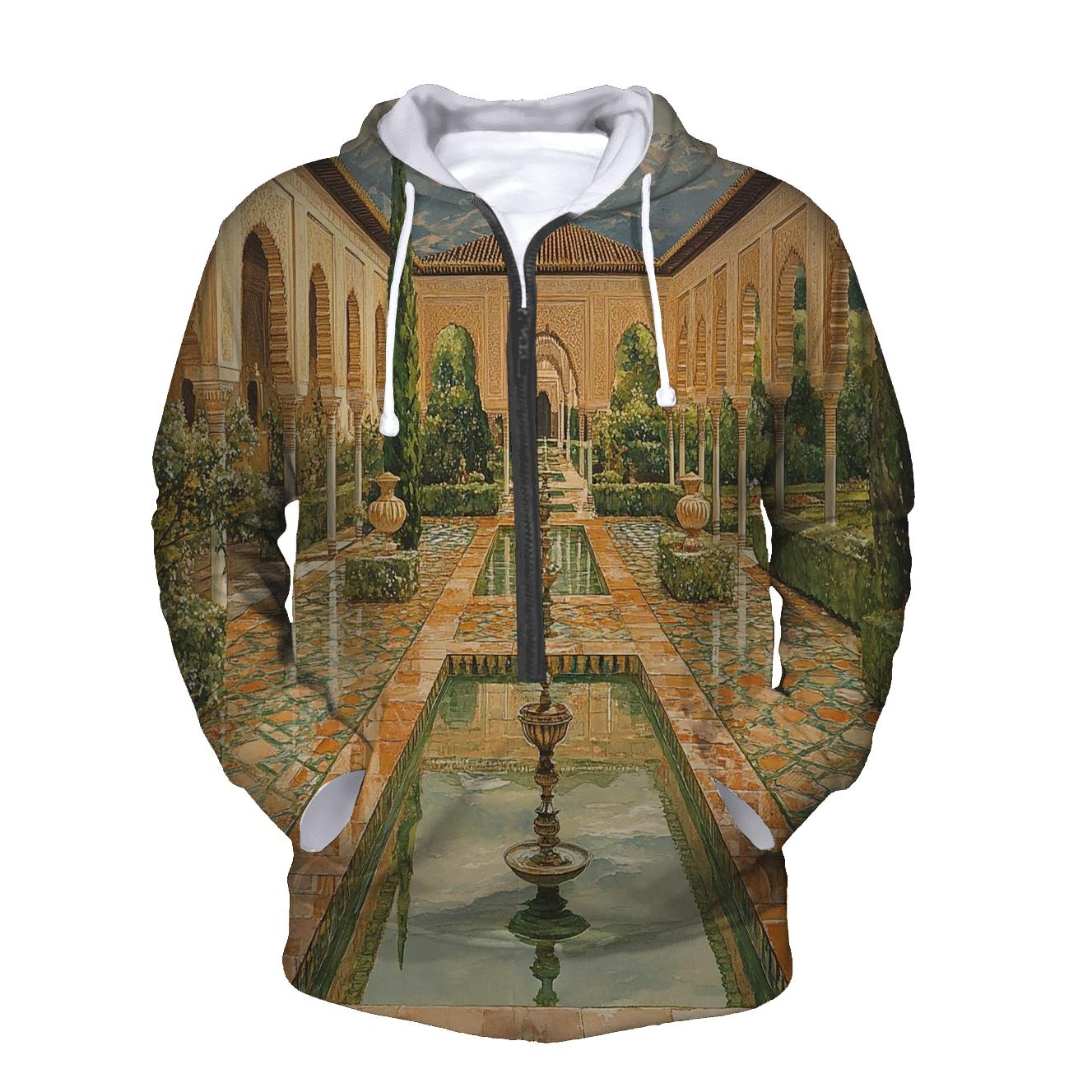 Alhambra - Granada graphic hoodies