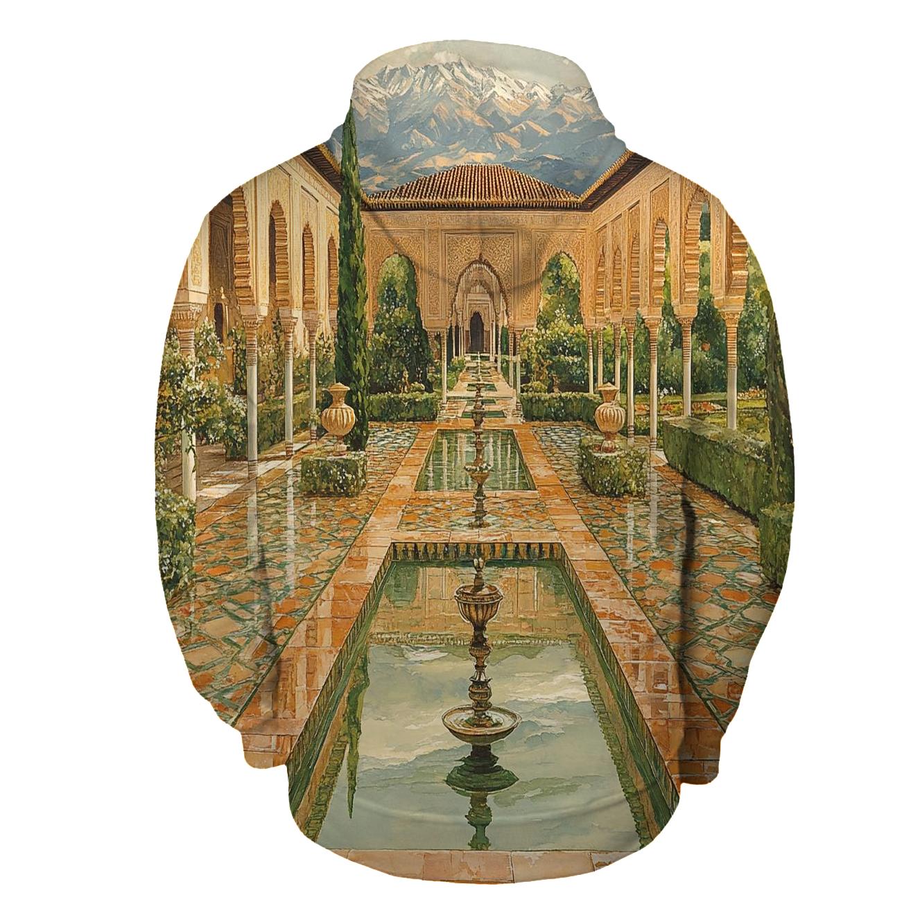 Alhambra - Granada graphic hoodies
