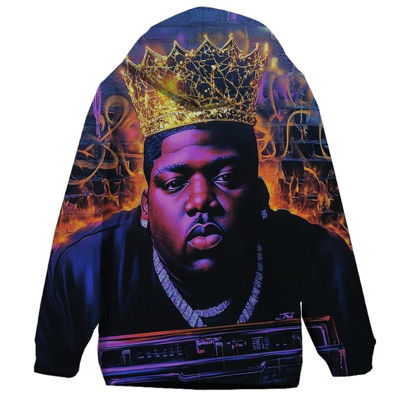 Concrete Crown Legends printed hoodies