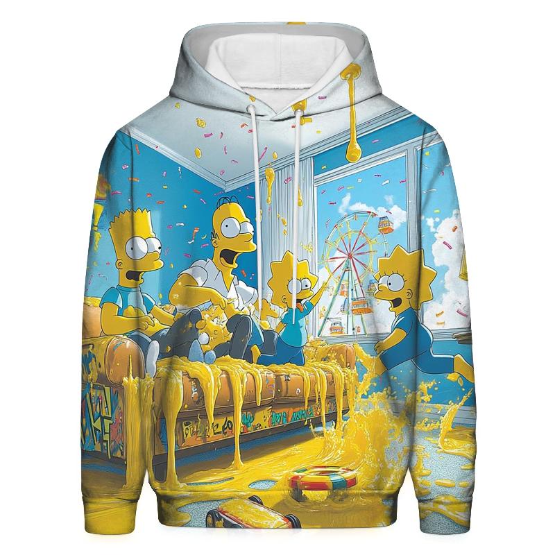 Couch Gag Carnival zip-up hoodies