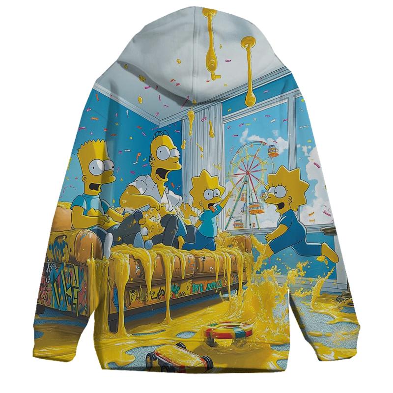 Couch Gag Carnival zip-up hoodies