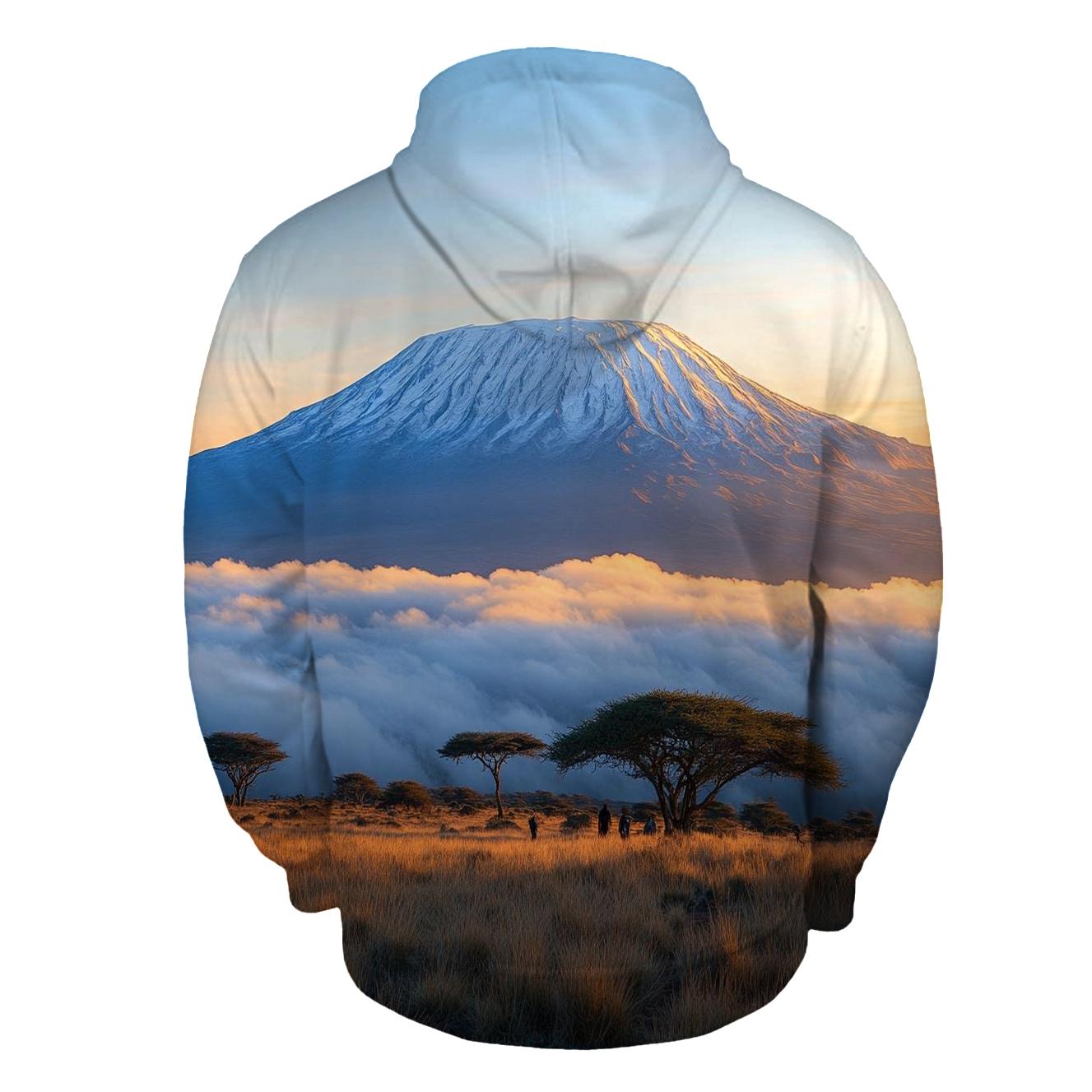 Mount Kilimanjaro - Tanzania lightweight hoodies