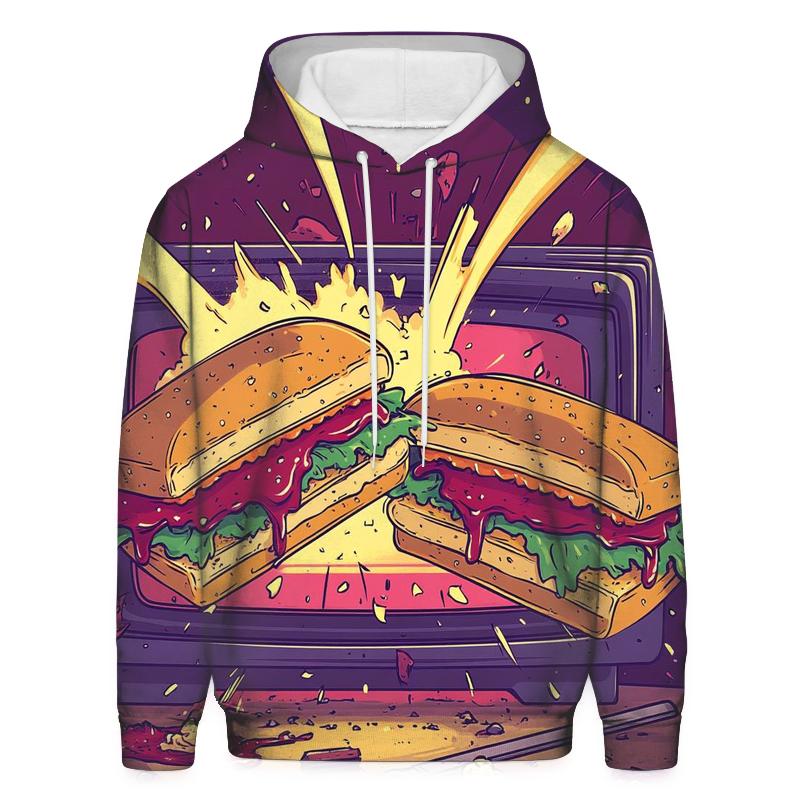 VHS Samurai Showdown zip-up hoodies