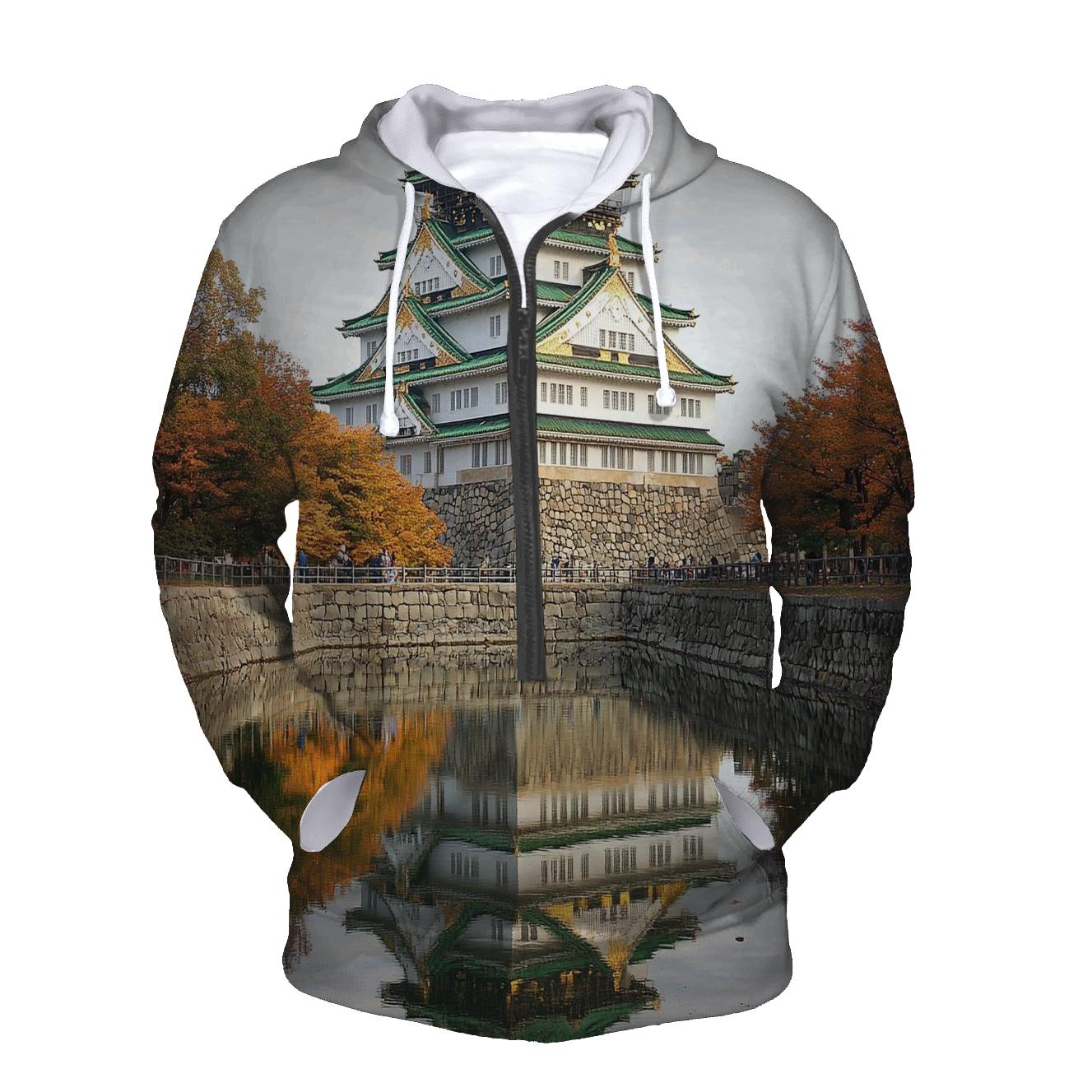 Osaka Castle - Osaka lightweight hoodies