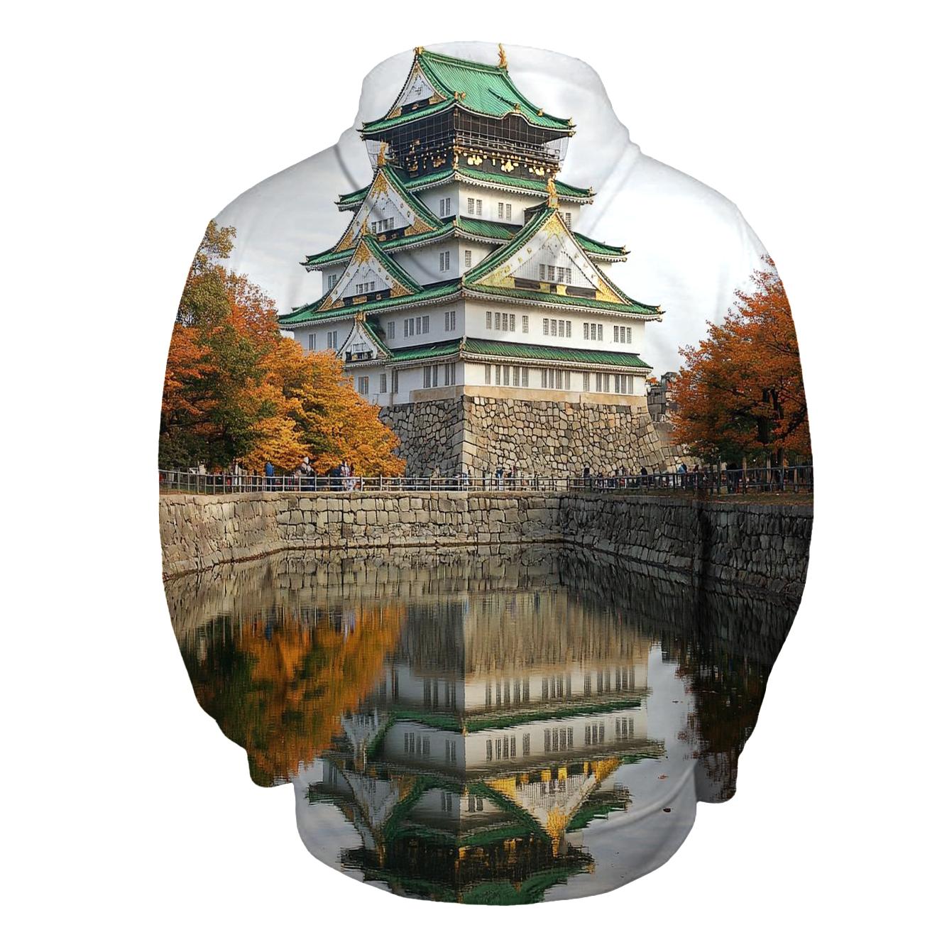 Osaka Castle - Osaka lightweight hoodies