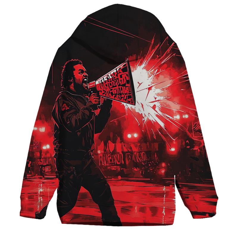 Ice Cube Riot Script embroidered hoodies