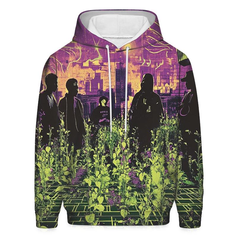 A Tribe Sonic Garden premium hoodies