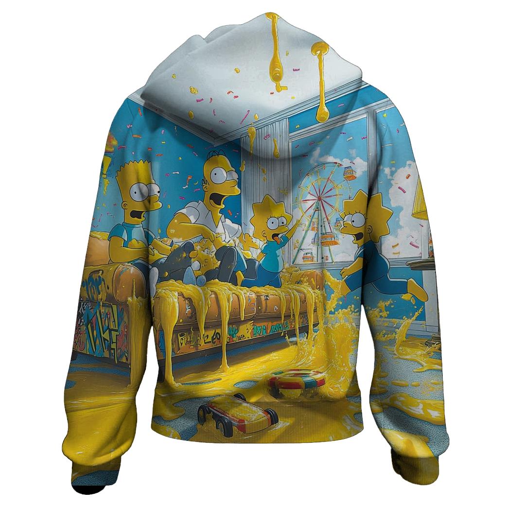 Couch Gag Carnival lightweight hoodies