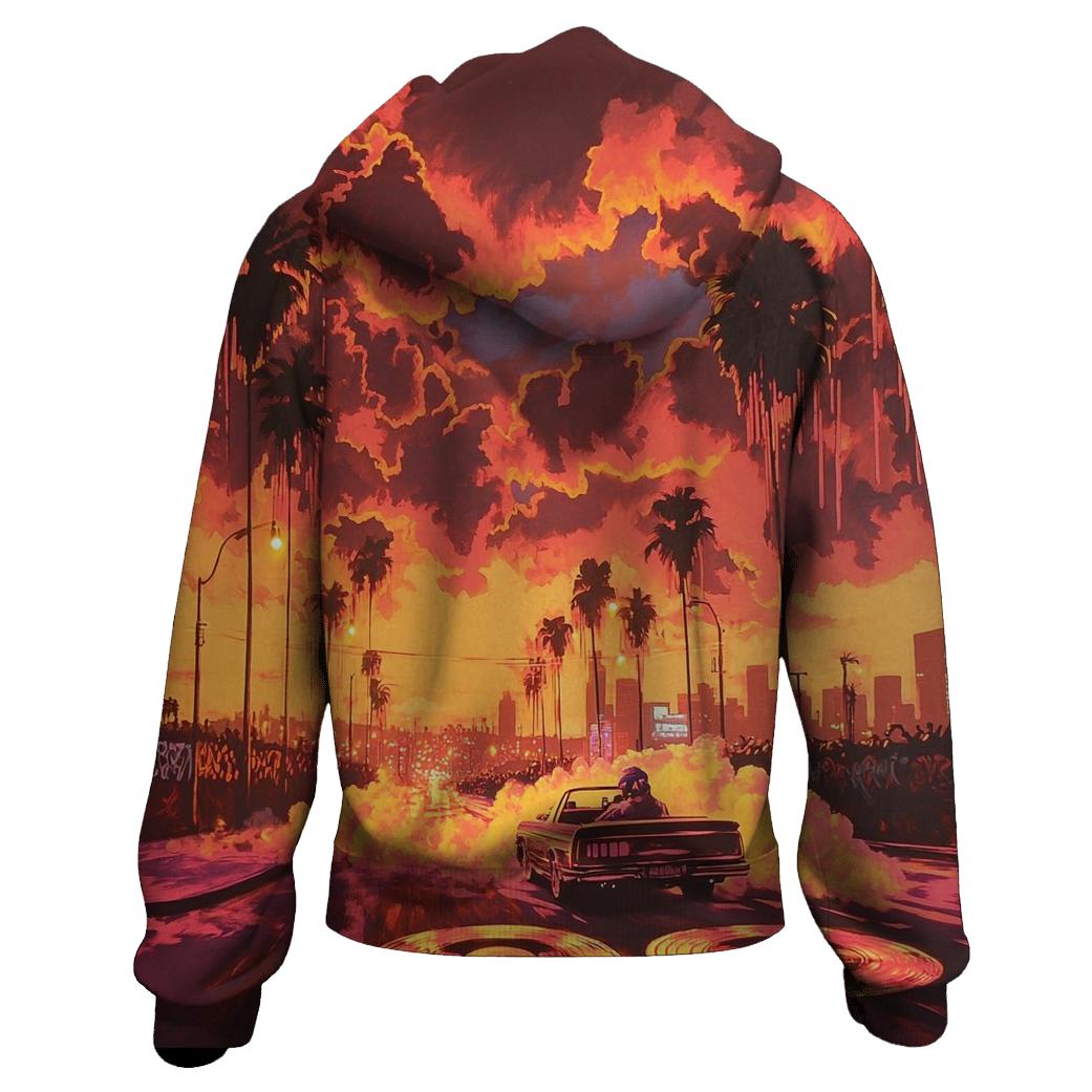 Snoop Dogg Sunset Cruise heavyweight hoodies