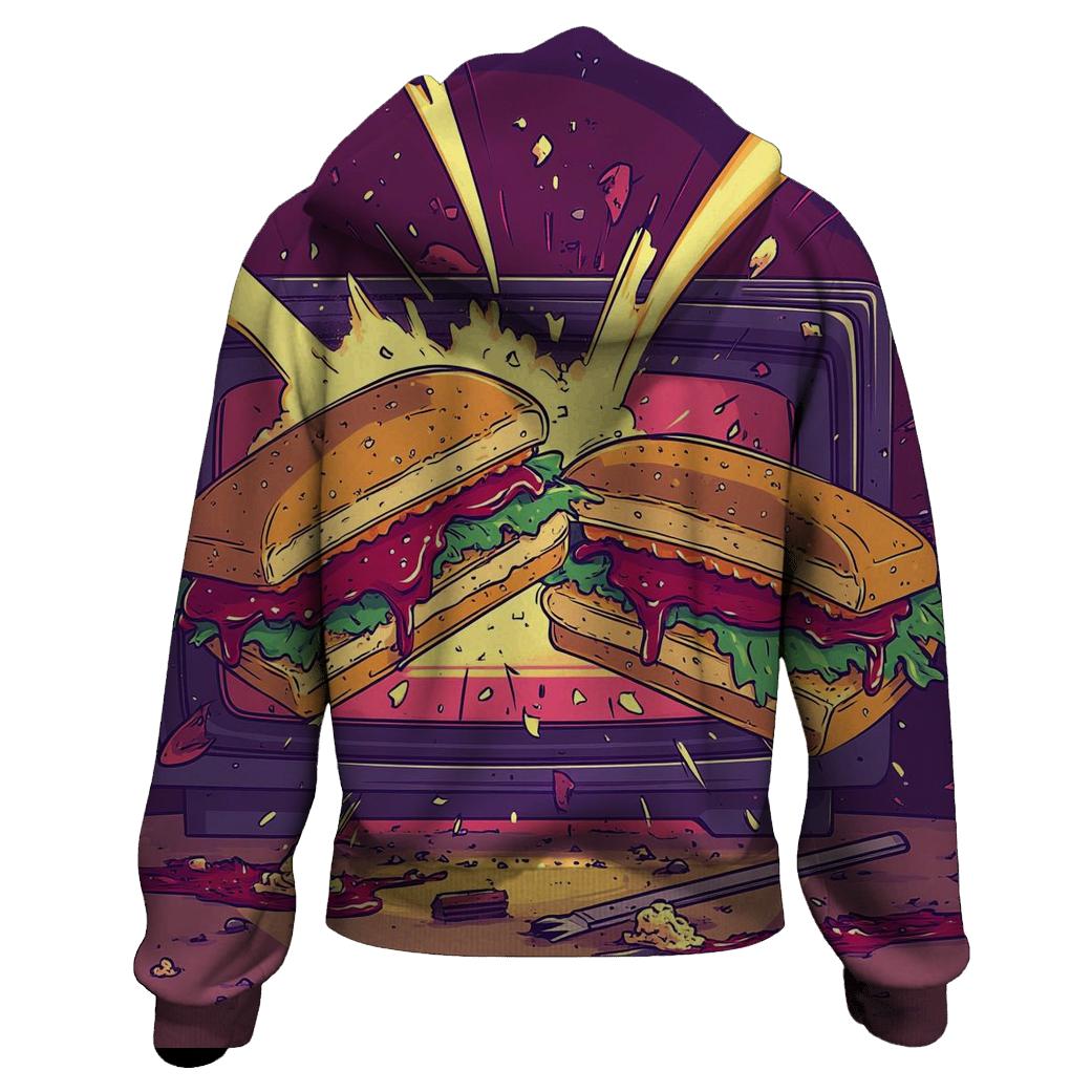 VHS Samurai Showdown premium hoodies