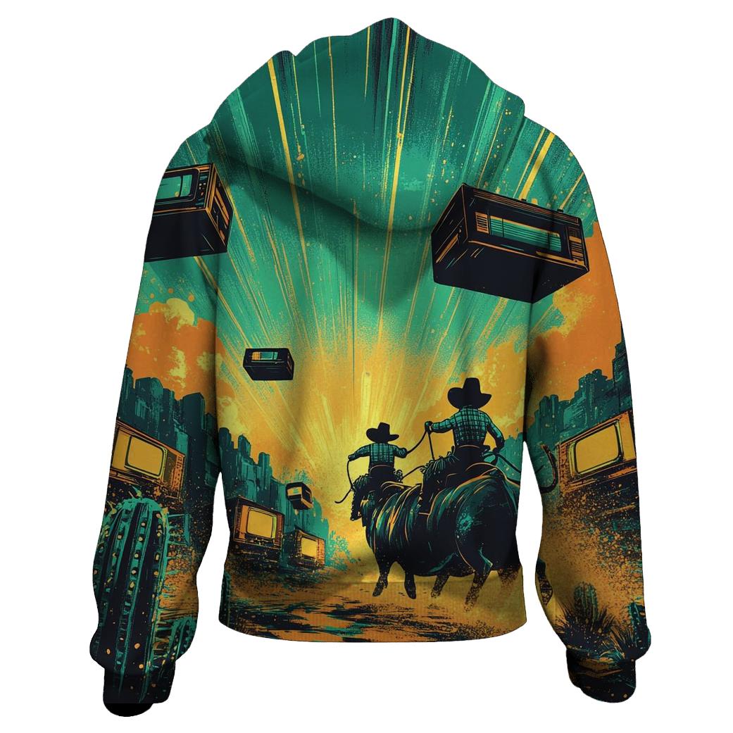 Retro Arcade Rodeo hoodie trends