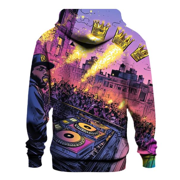 Biggie Block Party Remix premium hoodies