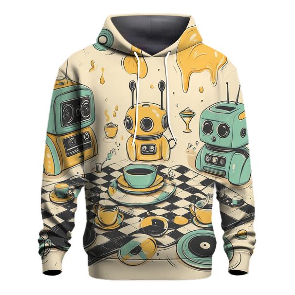 Toy Bot Tea Party hoodie styles