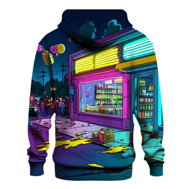 Kwik E Mart Night Market Heist designer hoodies