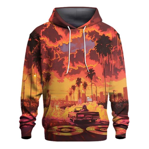 Snoop Dogg Sunset Cruise printed hoodies