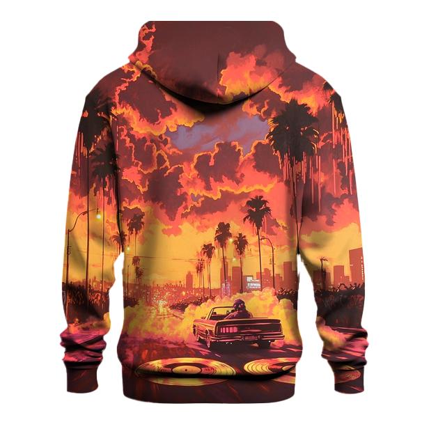Snoop Dogg Sunset Cruise printed hoodies