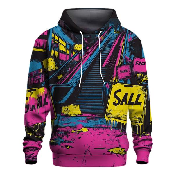 Comic Mall Mayhem graphic hoodies