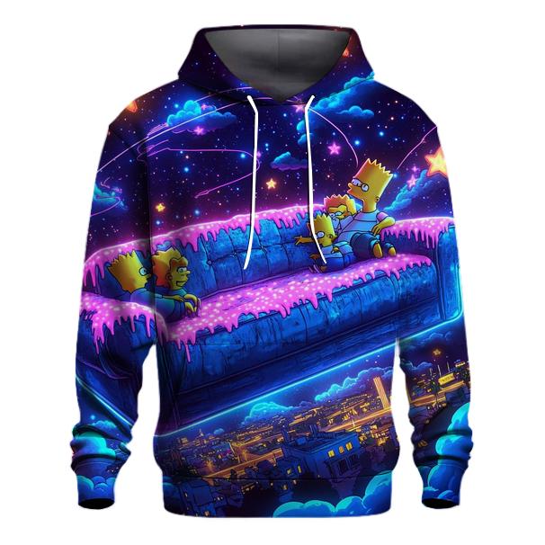 Couch To Cosmos Living Room Odyssey custom hoodies