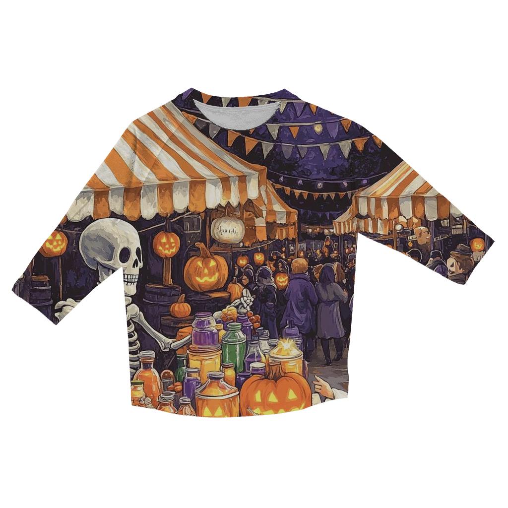 Midnight Market Spooky personalized 3/4 sleeve tees