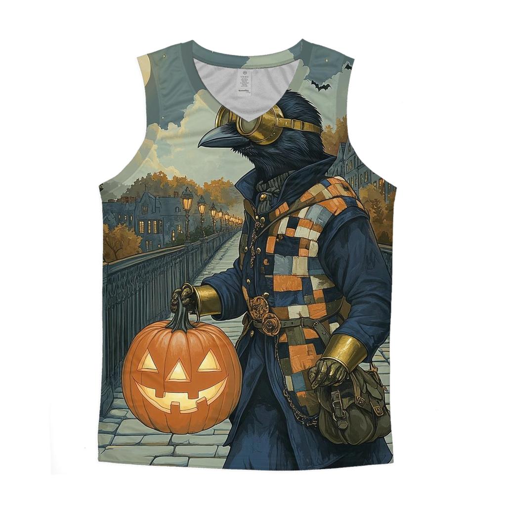 Lantern Keeper Halloween designer workout tanks