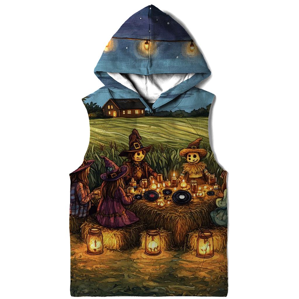 Harvest Lantern Picnic Haunted heavyweight hoodies