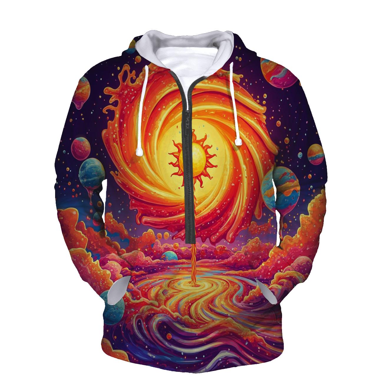 Soda Fountain Galaxy designer hoodies