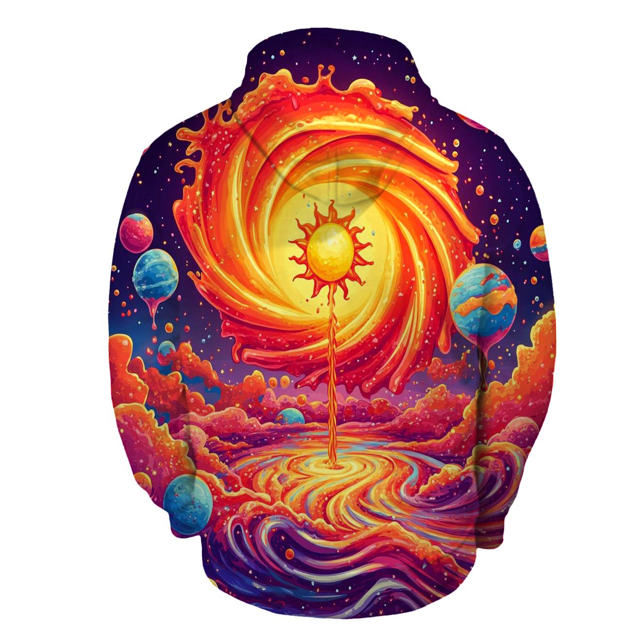 Soda Fountain Galaxy designer hoodies