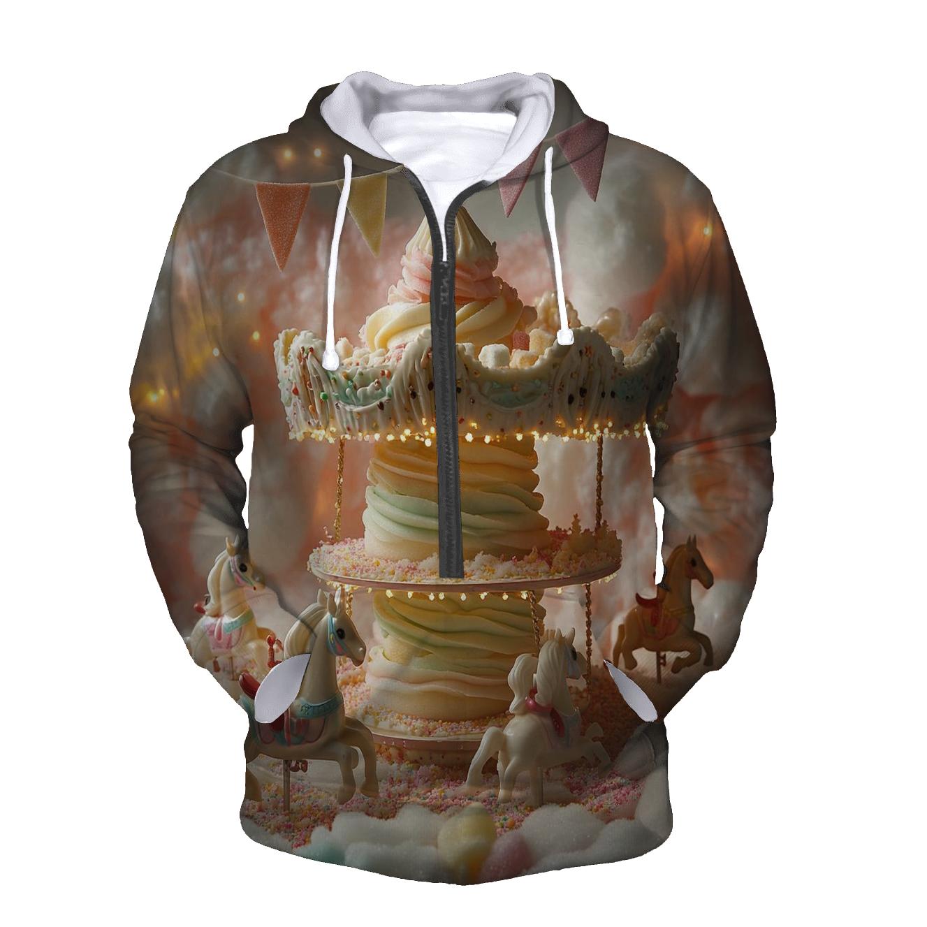 Cupcake Cloud Carousel hoodie designs