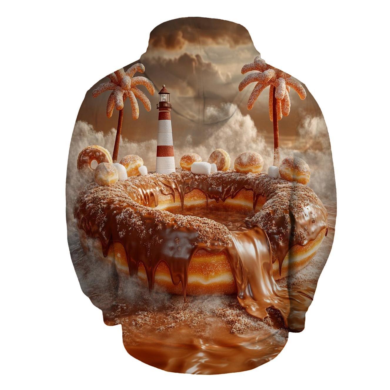 Chocolate Lava Donut Isle hoodie designs