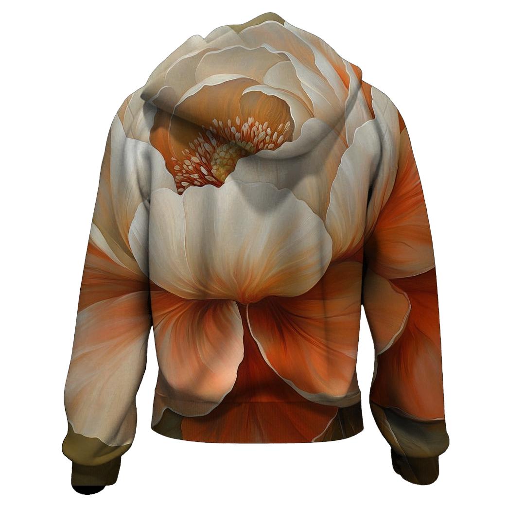 Georgia O Keeffe Inspired Desert Flowers graphic hoodies