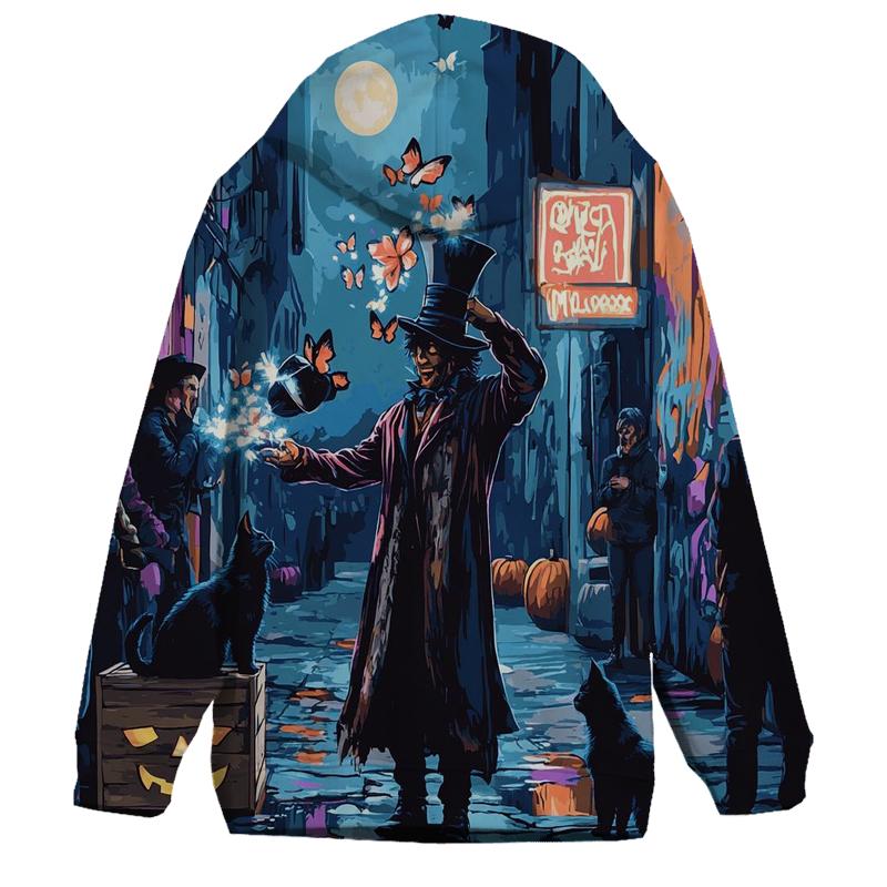 Street Magician In Haunted Alley designer hoodies