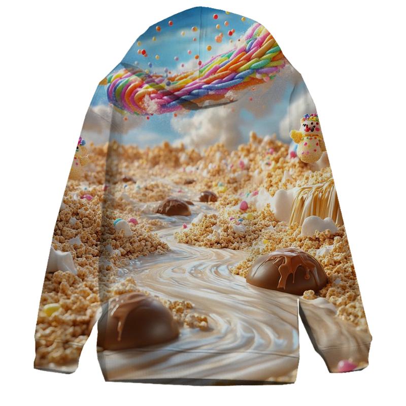 Sprinkle Storm Over Cereal Plains heavyweight hoodies