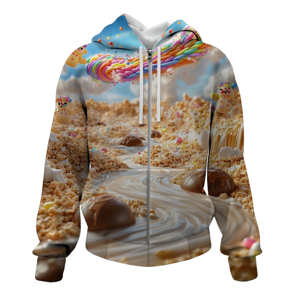 Sprinkle Storm Over Cereal Plains hoodie trends