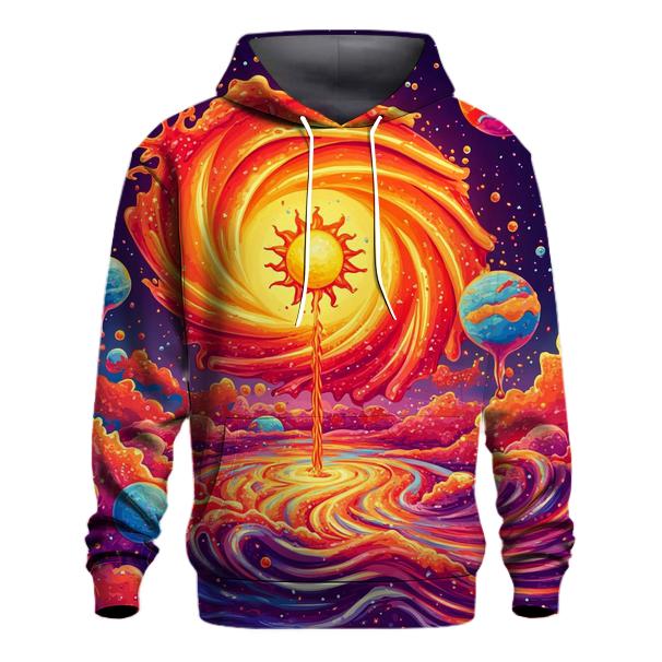 Soda Fountain Galaxy printed hoodies