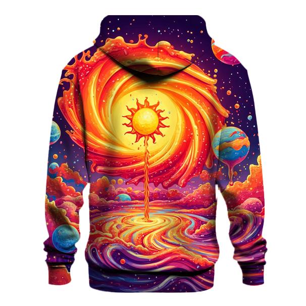 Soda Fountain Galaxy printed hoodies
