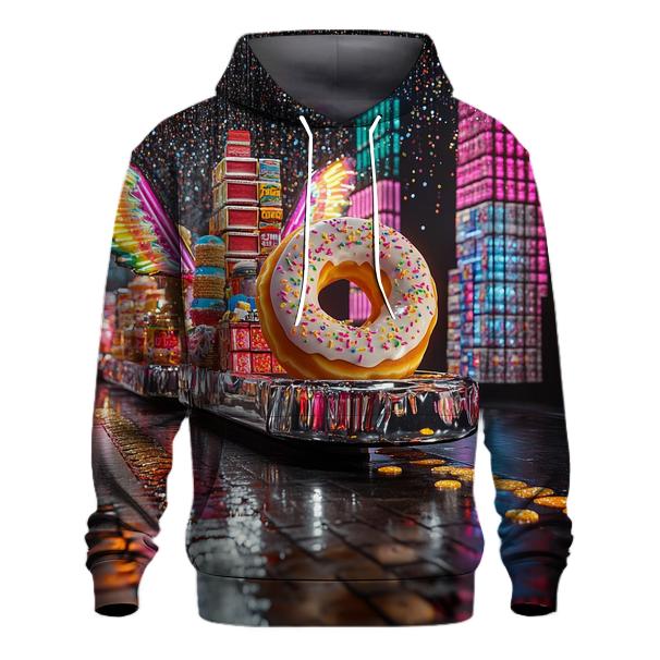 Neon Snack Parade graphic hoodies