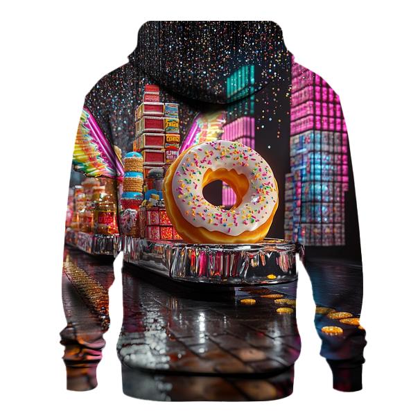 Neon Snack Parade graphic hoodies