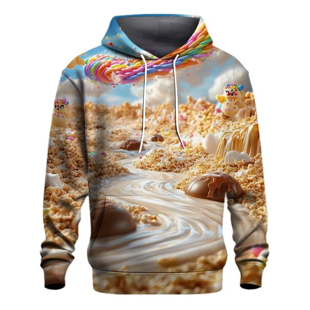 Sprinkle Storm Over Cereal Plains premium hoodies