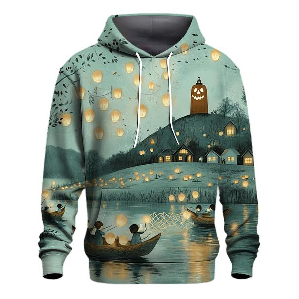 Lantern Fishers Compound embroidered hoodies