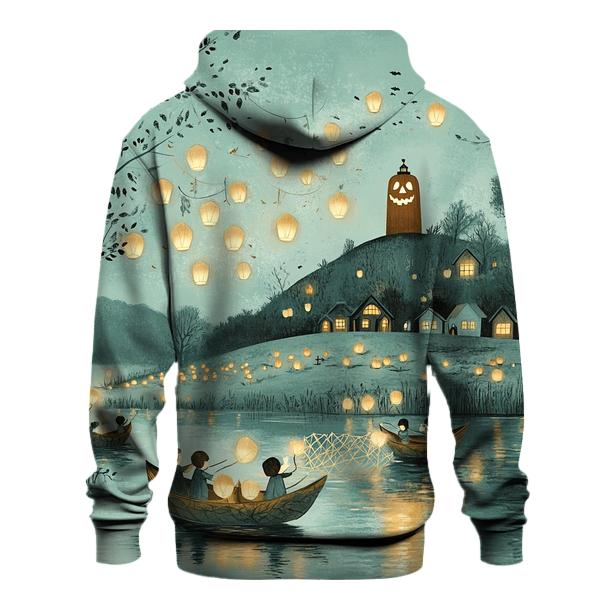 Lantern Fishers Compound embroidered hoodies