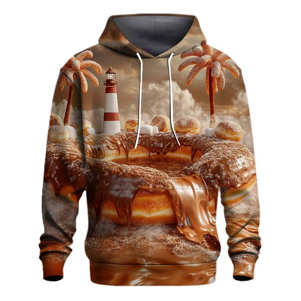 Chocolate Lava Donut Isle heavyweight hoodies