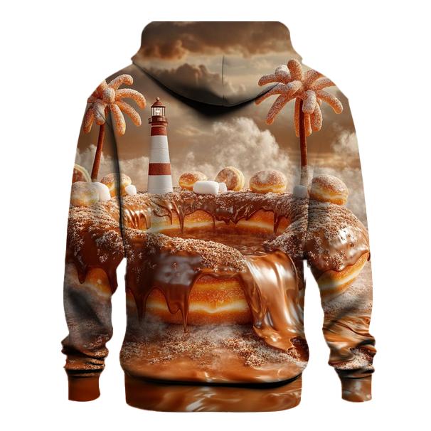 Chocolate Lava Donut Isle heavyweight hoodies