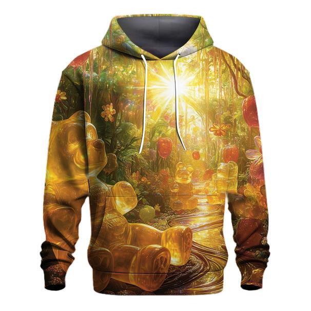Gummy Bear Rainforest Rhapsody premium hoodies