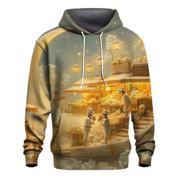 Marshmallow Moon Market custom hoodies