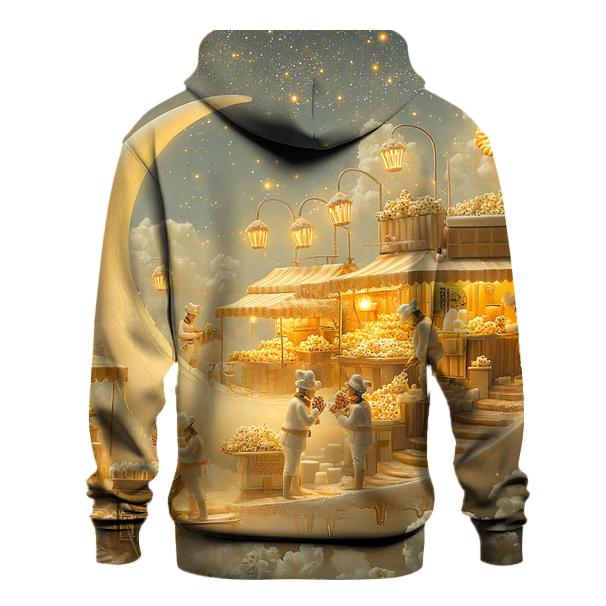 Marshmallow Moon Market custom hoodies