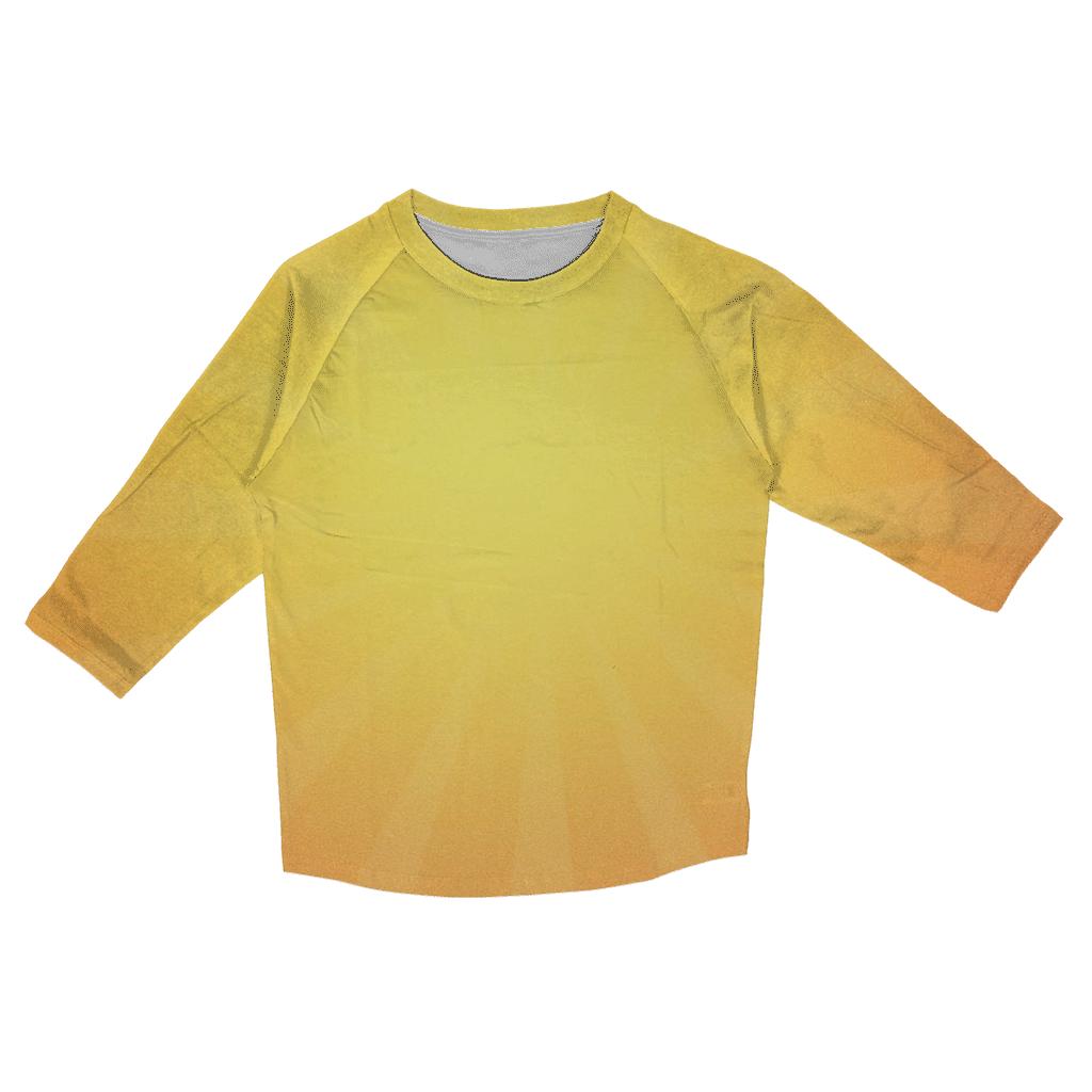 Citrus Sunrise fashion 3/4 sleeve shirts