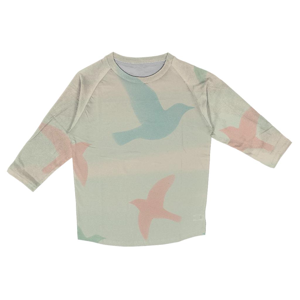 Soft Aviary trendy 3/4 sleeve tops