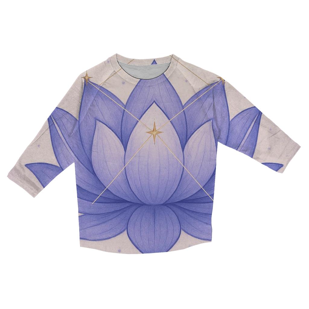 Lotus Constellation cotton quarter sleeve shirts