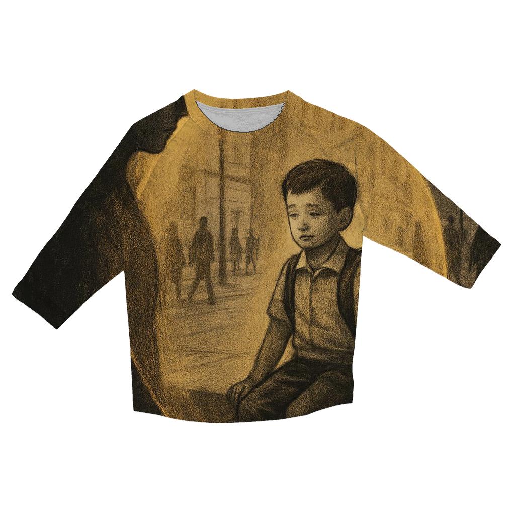 The Invisible Shield personalized 3/4 sleeve tees