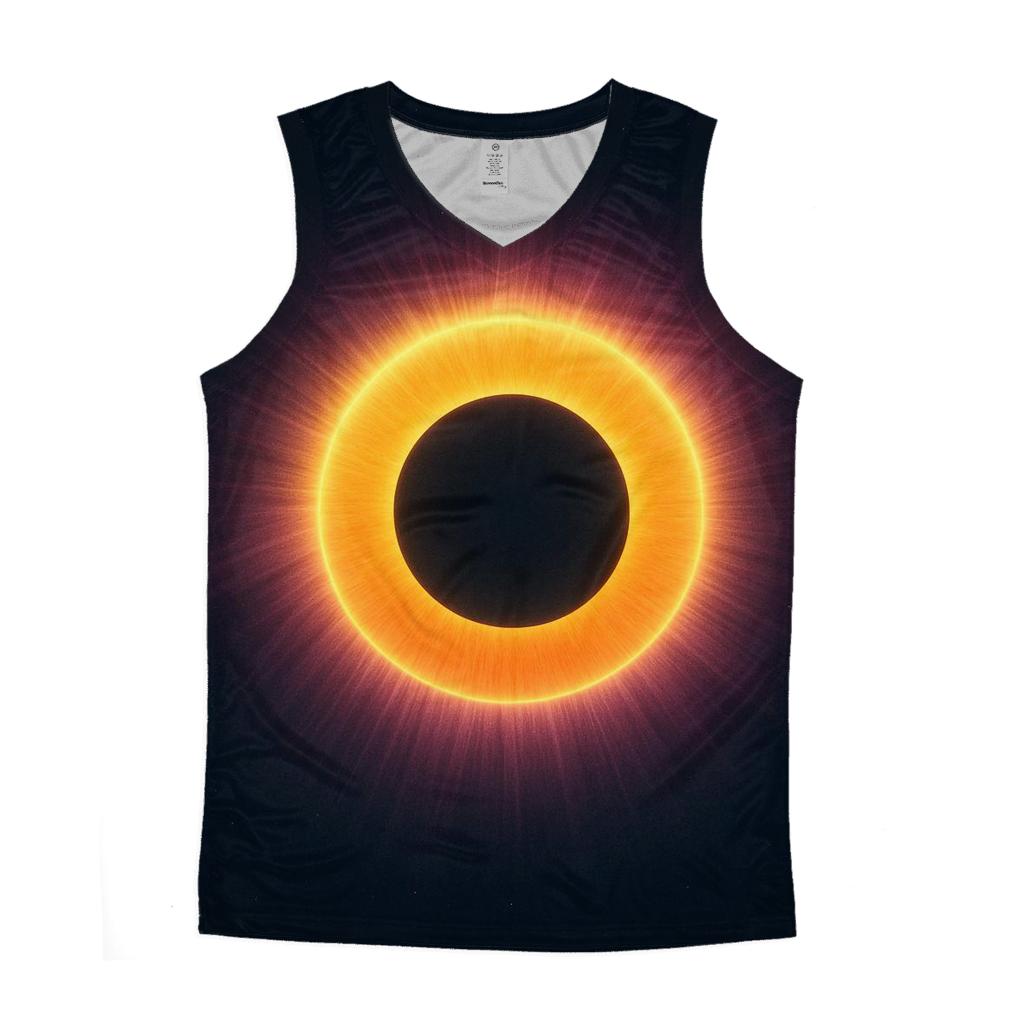 Eclipse Corona Rings personalized athletic tanks